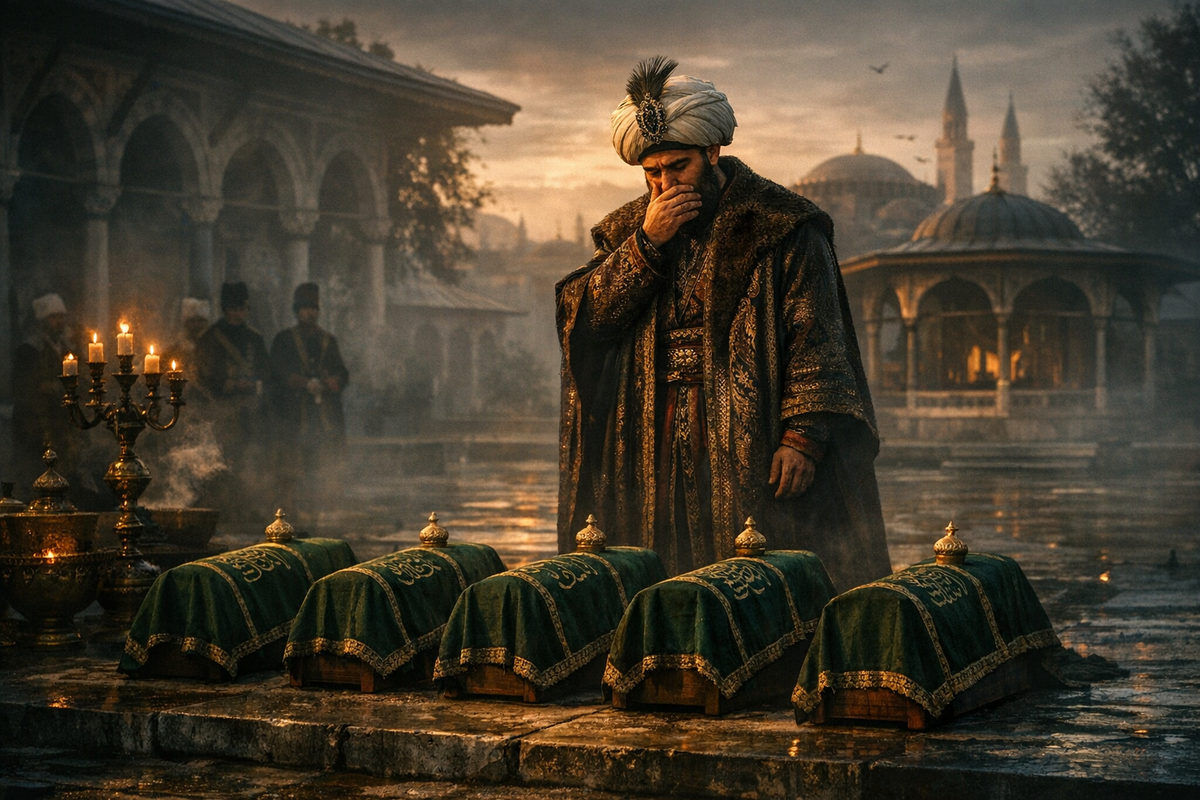 15 декабря 1574 года Мурад III прибыл в Стамбул