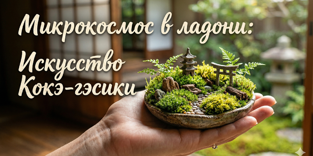 Микрокосмос в ладони: Искусство Кокэ-гэсики — как японцы превратили мох в философию