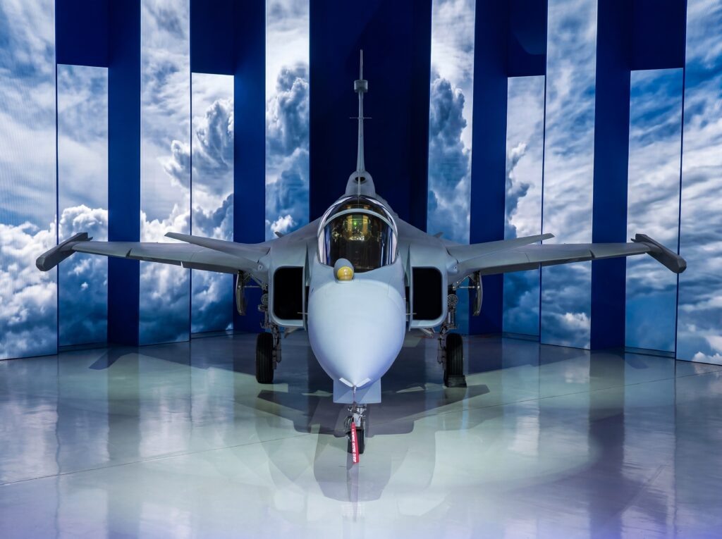 Первый шведский «Грипен» бразильской сборки: Embraer открывает новую эру в Латинской Америке. Фото: Embraer