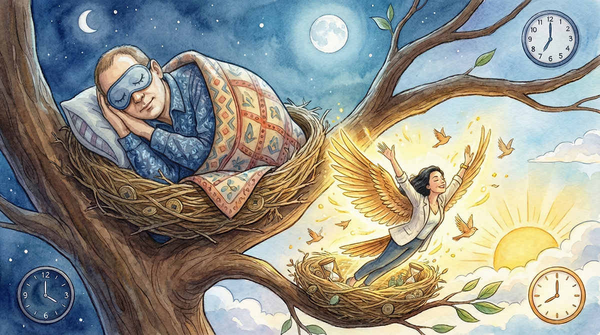 визуальная метафора от ии)