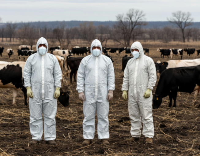 Скот снова отправляют на убой под Волгоградом