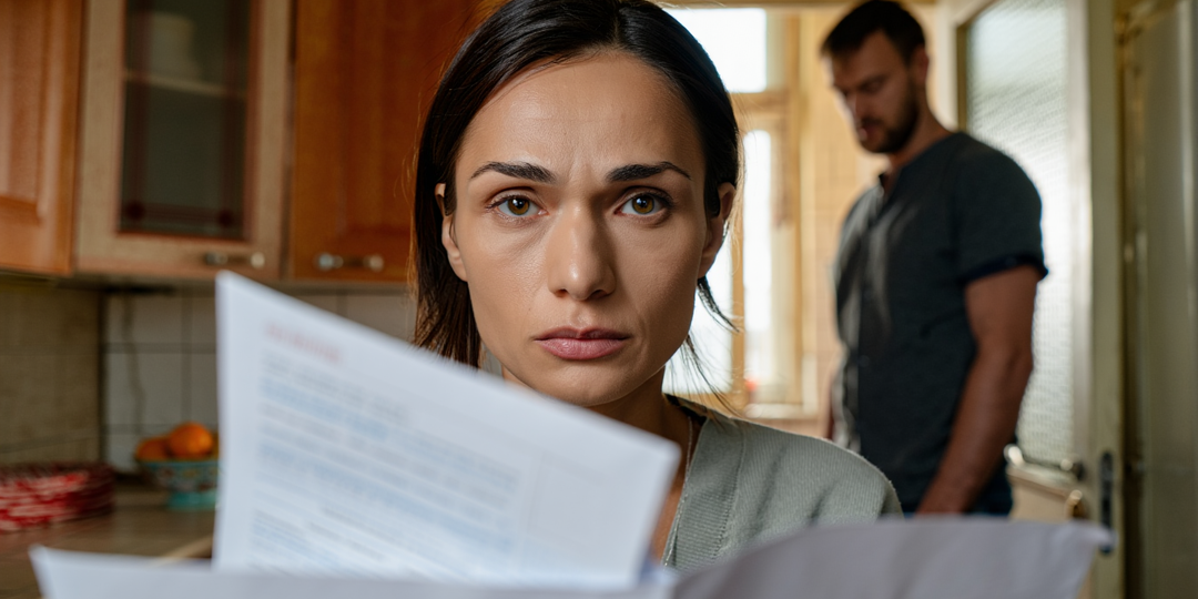 Не успела открыть конверт, как муж всё мне рассказал