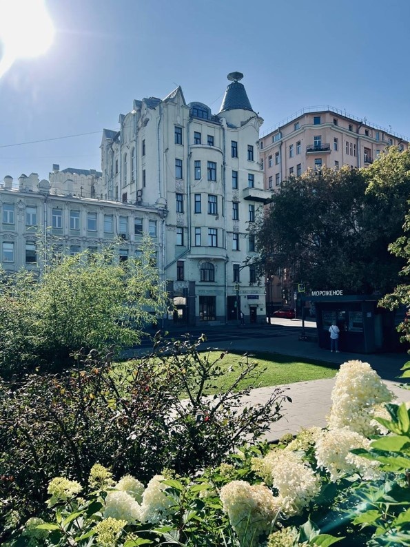 ДОХОДНЫЙ ДОМ ФИЛАТОВА. Остоженка 3/14 с.1. 1909, архитекторы В.Дубовской, Н.Архипов