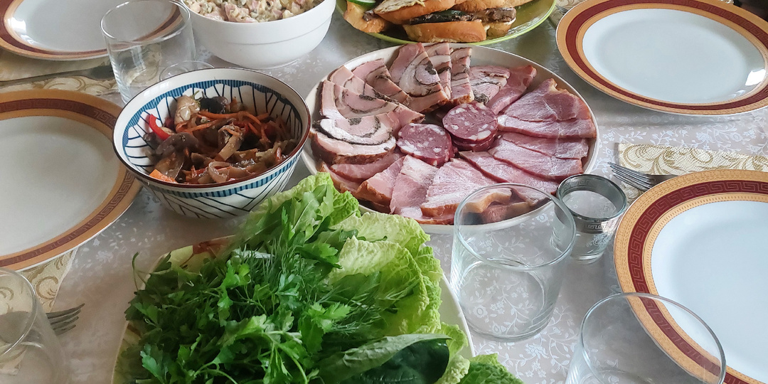 Праздничный ужин в честь 65 летия. Меню. Ошибки, которые я учту обязательно