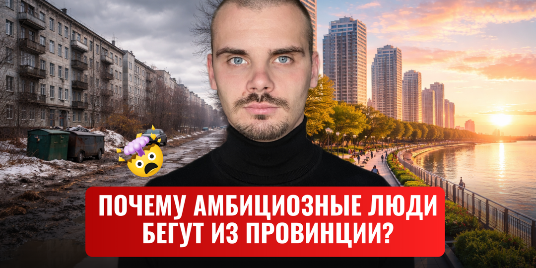 Почему люди бегут из провинции в миллионники ? Жёсткая правда после жизни в 7 городах