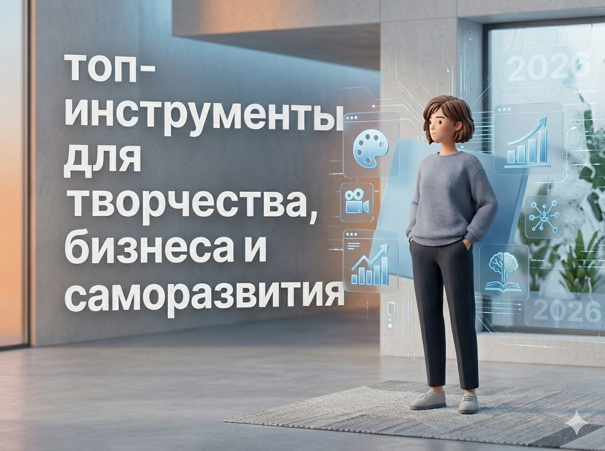 топ-инструменты для творчества, бизнеса и саморазвития