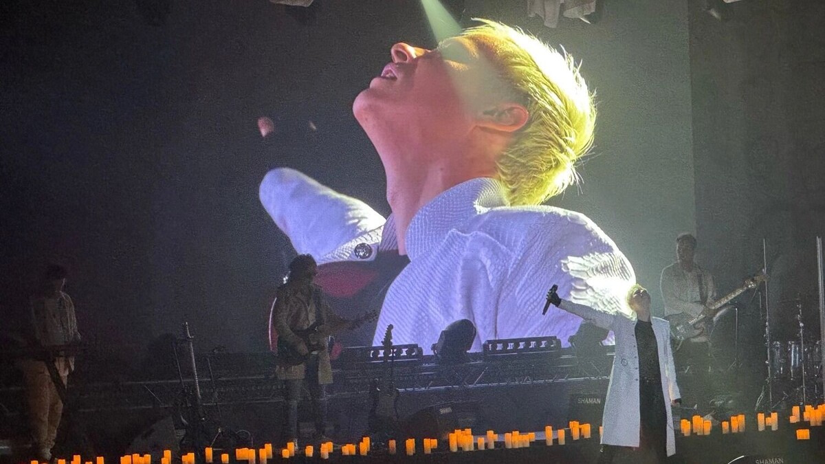 Фото из открытых источников. Шаман на концерте в Нижнем Новгороде