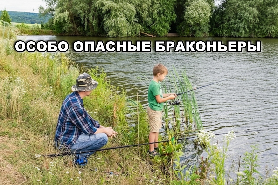 В глазах нормального человека — батя приобщает сына к правильному мужскому отдыху. А в глазах рыбнадзора — организованная группа лиц с двумя орудиями лова. Дожили