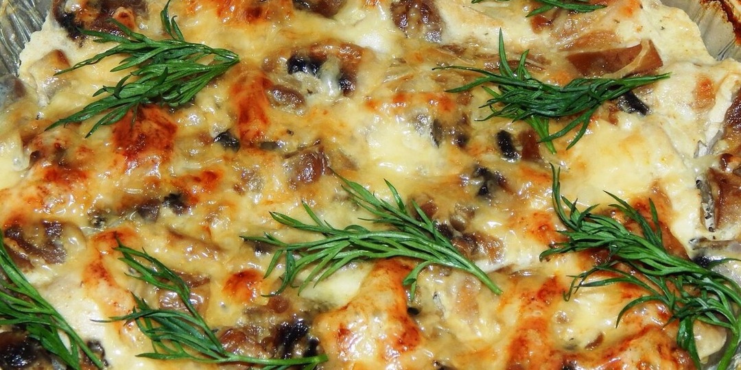 Рыба, запеченная в сметане