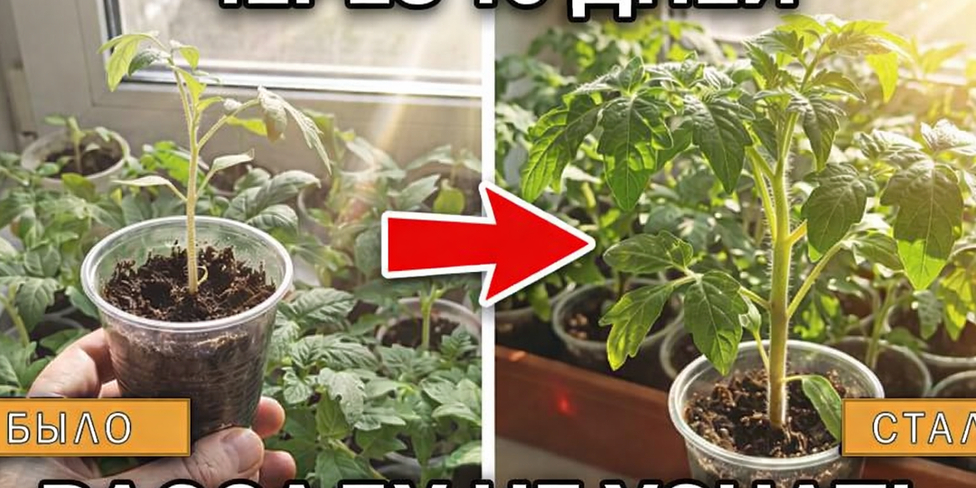 Почему рассада плохо растёт, листья бледные или желтеют и как это исправить.