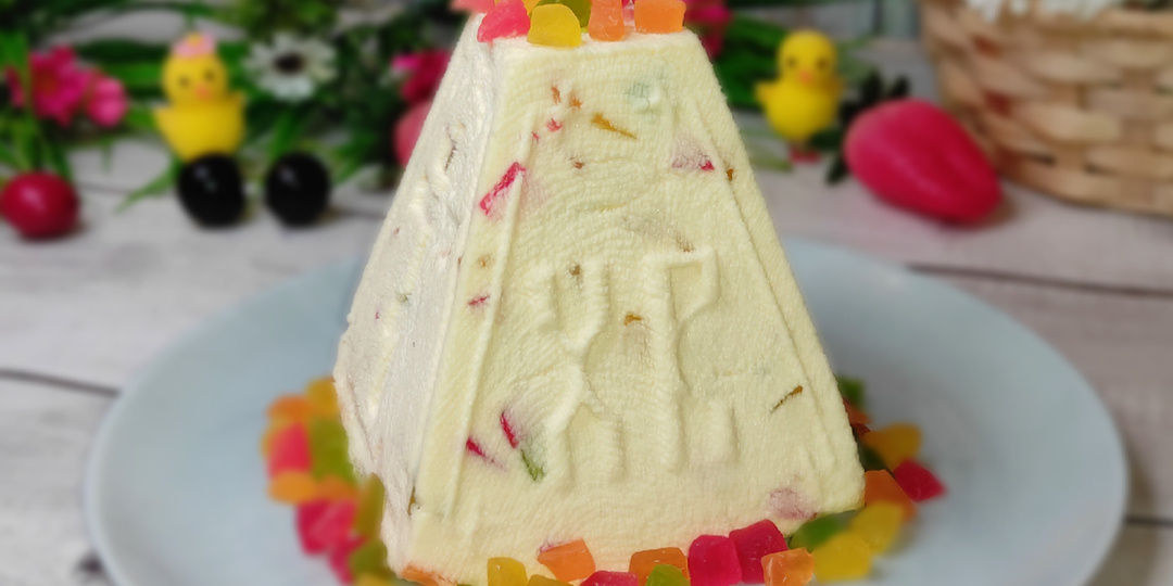 Нежная творожная ПАСХА с ЦУКАТАМИ! Простой и быстрый рецепт!