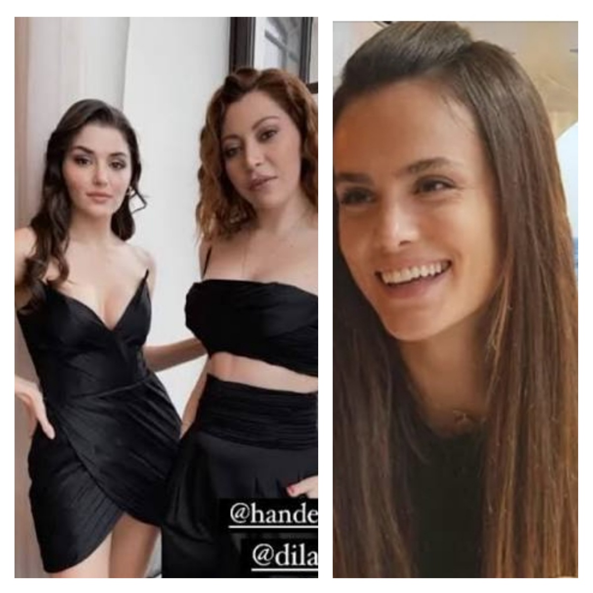 Дилара Саса, Михре Мутлу (Челиккол) и Ханде Эрчел 