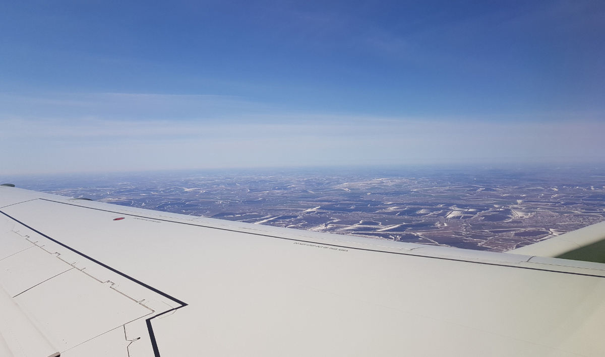     В самолете. Автор: редакция. Фото: редакция.