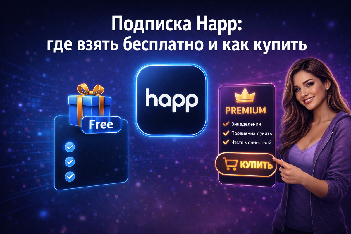 Подписка Happ