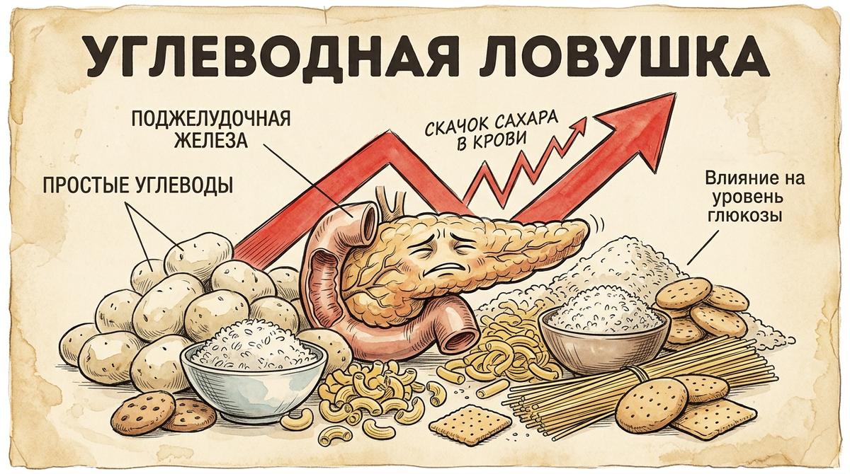 Ловушка «углеводного поста»