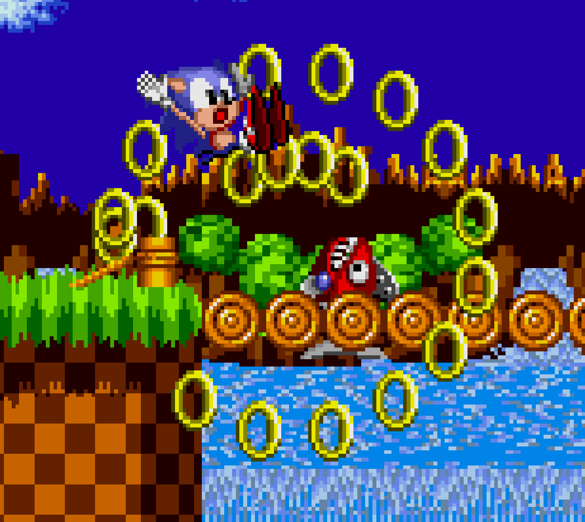 Игра «Sonic The Hedgehog»/ «Соник» 1991 для консоли Sega 