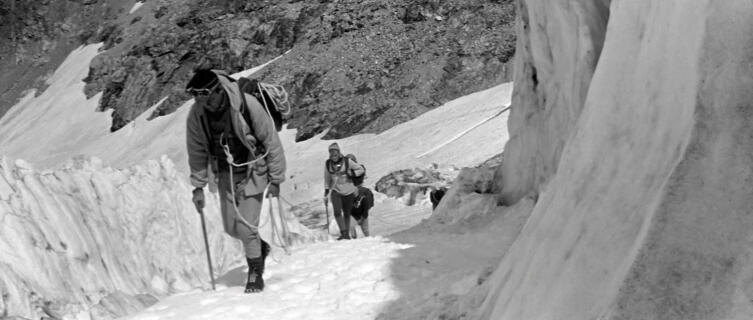    Кадр из фильма «Вертикаль», Одесская киностудия, 1967 г.