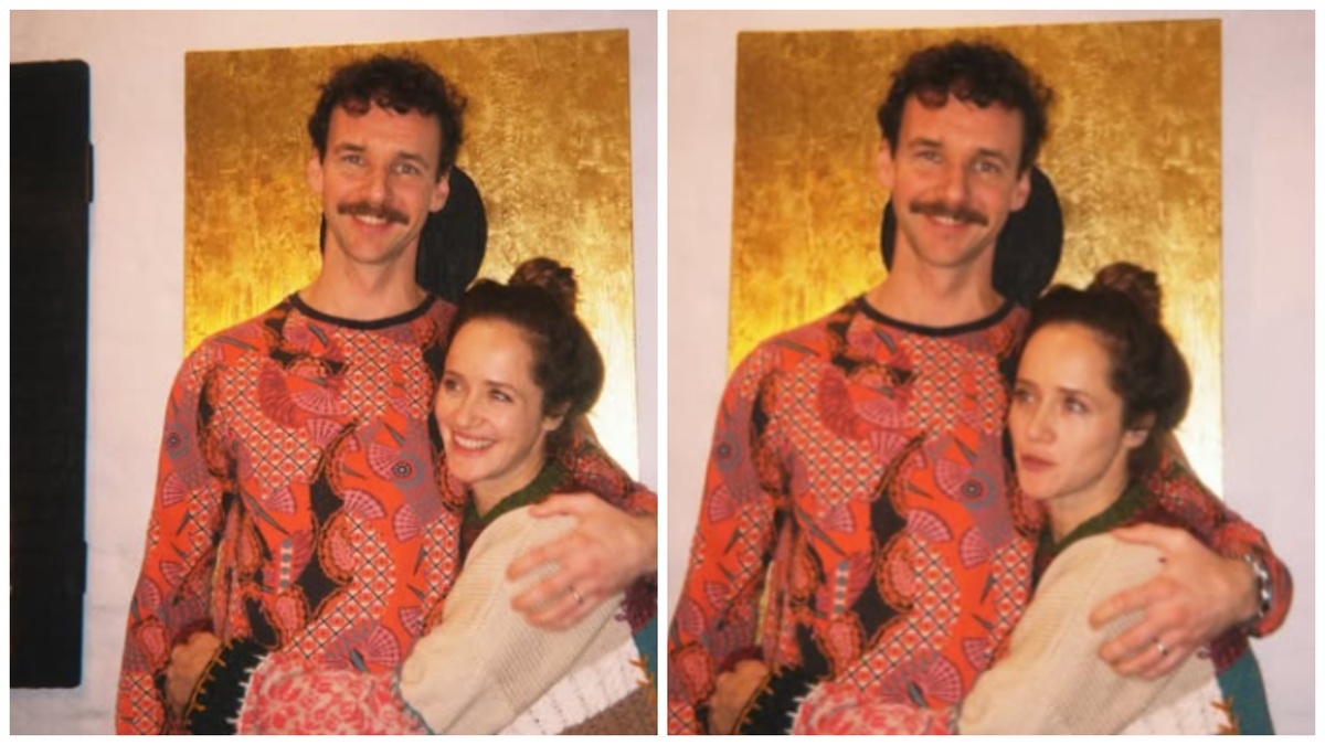 Фото: Коллаж Царьград/ Соцсети артистки olya_lerman/ Фото с мужем