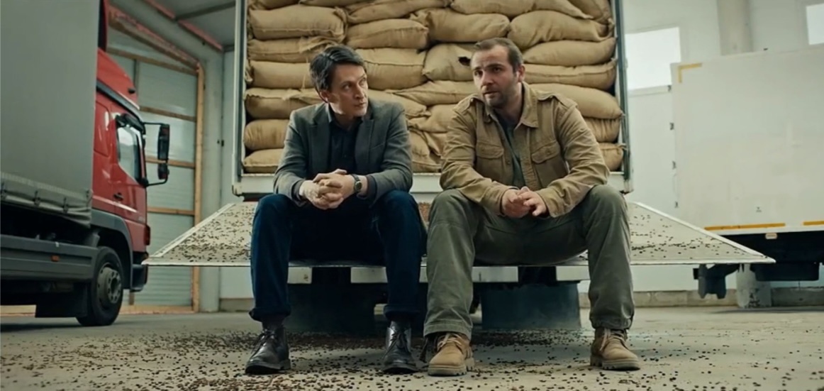 Юрий Чурсин и Максим Стоянов. Кадр из сериала "Черное солнце-2".