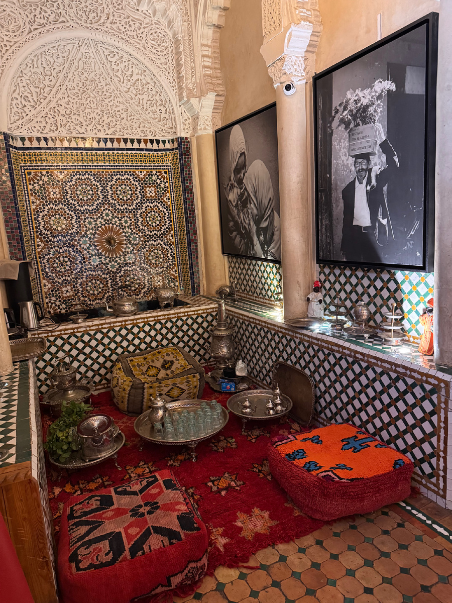 Ресторан в медине Касабланки