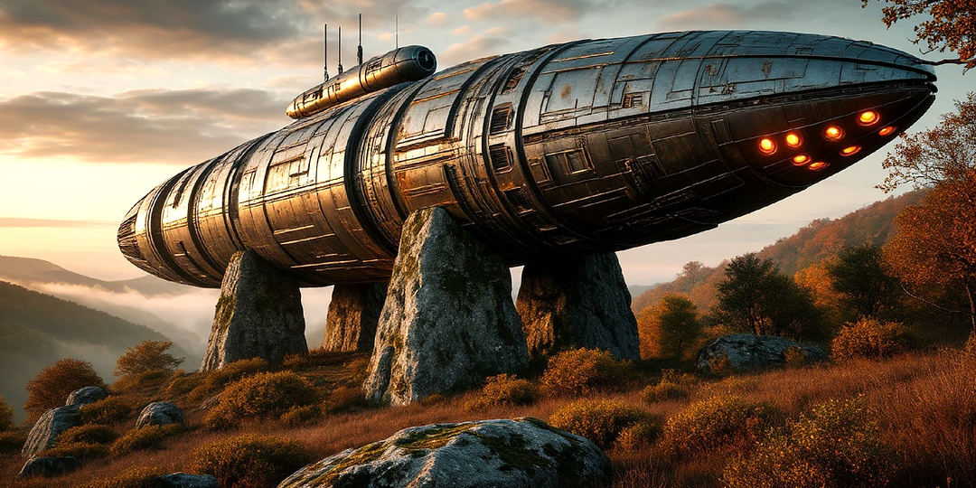 "Железные люди" с летающей лодки: древняя легенда Кавказа, записанная со слов старожилов