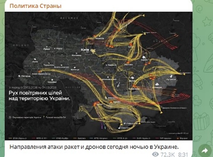    Фото: Скриншот Telegram "Политика Страны"