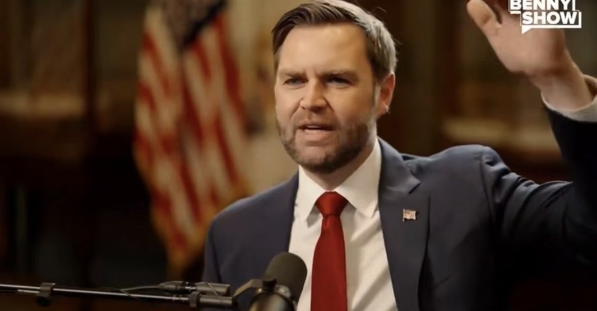 Джей Ди Вэнс на Benny Show