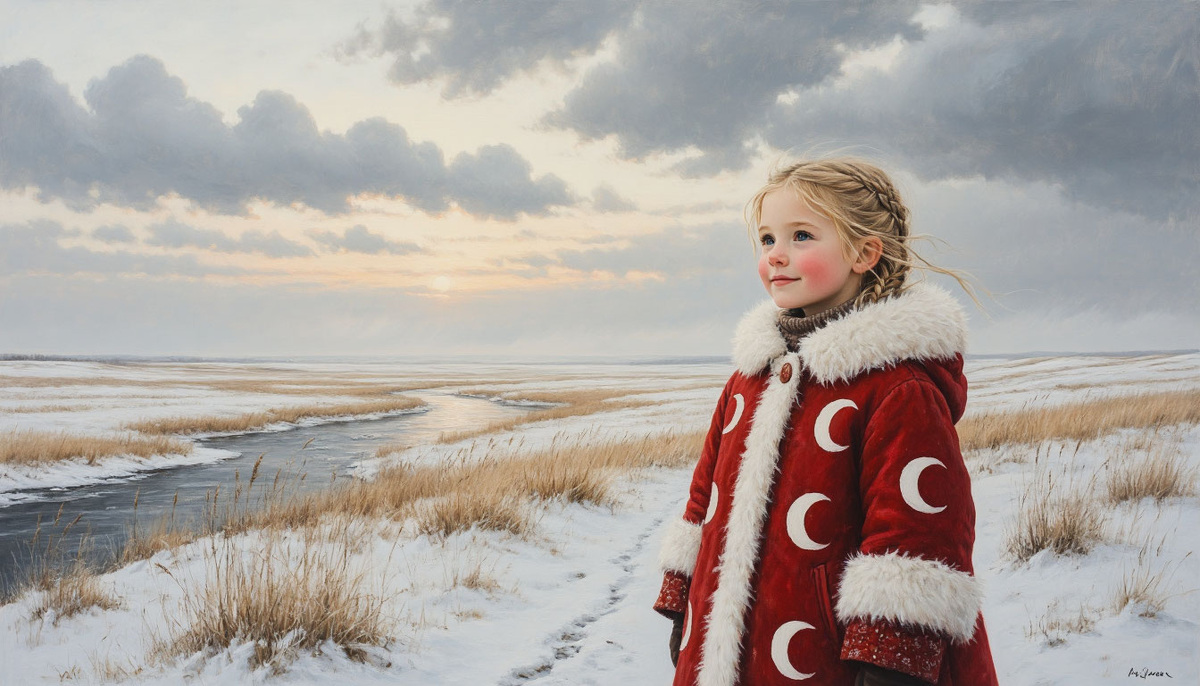 Туман в степи. Изображение от ИИ Шедеврум