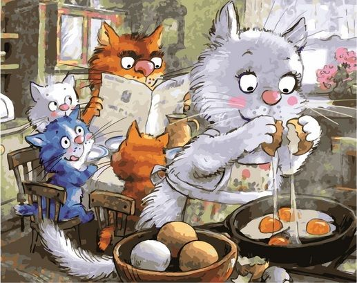 очаровательные коты Рины Зенюк