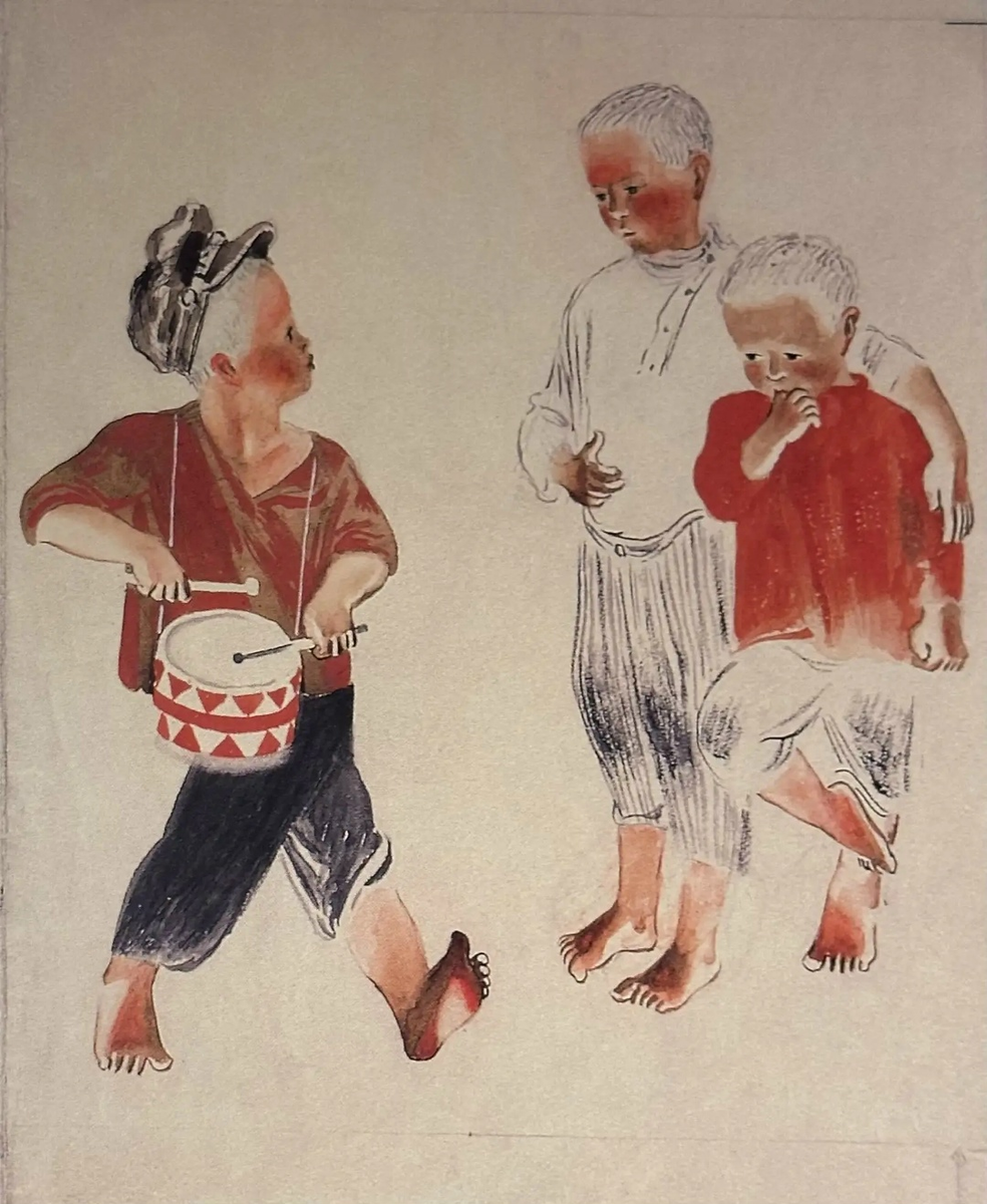 Алексей Пахомов. «Барабанщик». 1933