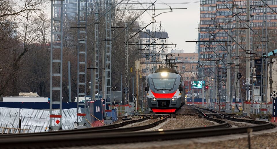    Электричка МЦД в Подмосковье / Медиасток.рф