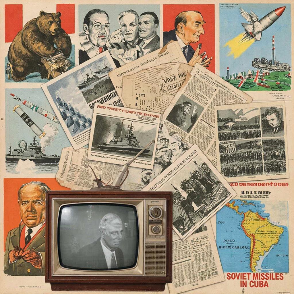 Американские газеты периода холодной войны. Карибский кризис, гонка вооружений, «железный занавес» — эти понятия формировали образ врага на протяжении десятилетий.