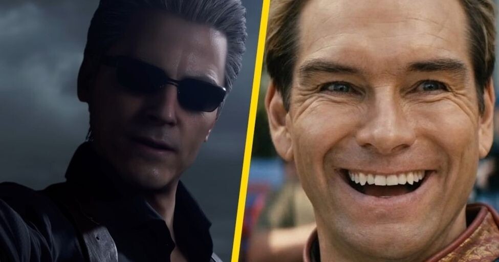 Альберта Вескер слева, Энтони Старр справа