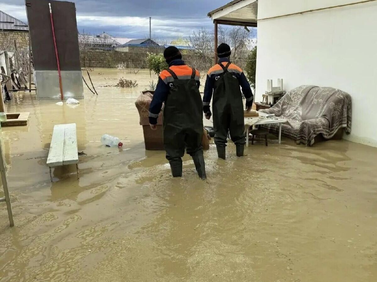    Последствия подтопления в Дагестане | © Фото : МЧС Дагестана/MAX