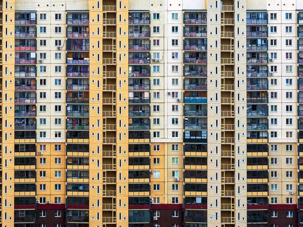    Жилой дом.© РИА Новости . Андрей Попов
