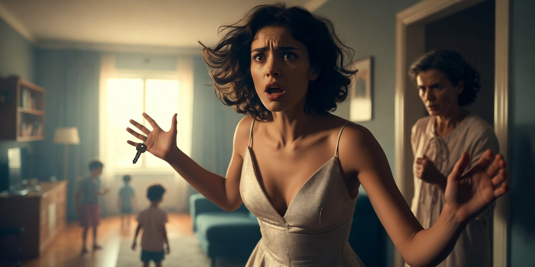 «Я пришла помочь детям, а не управлять тобой» — сказала свекровь, но ключ так и не отдавала