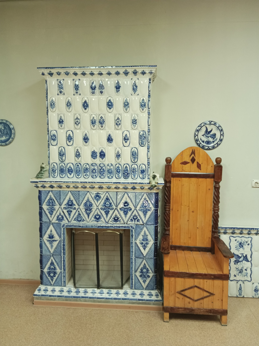 Изразцовая печь. 