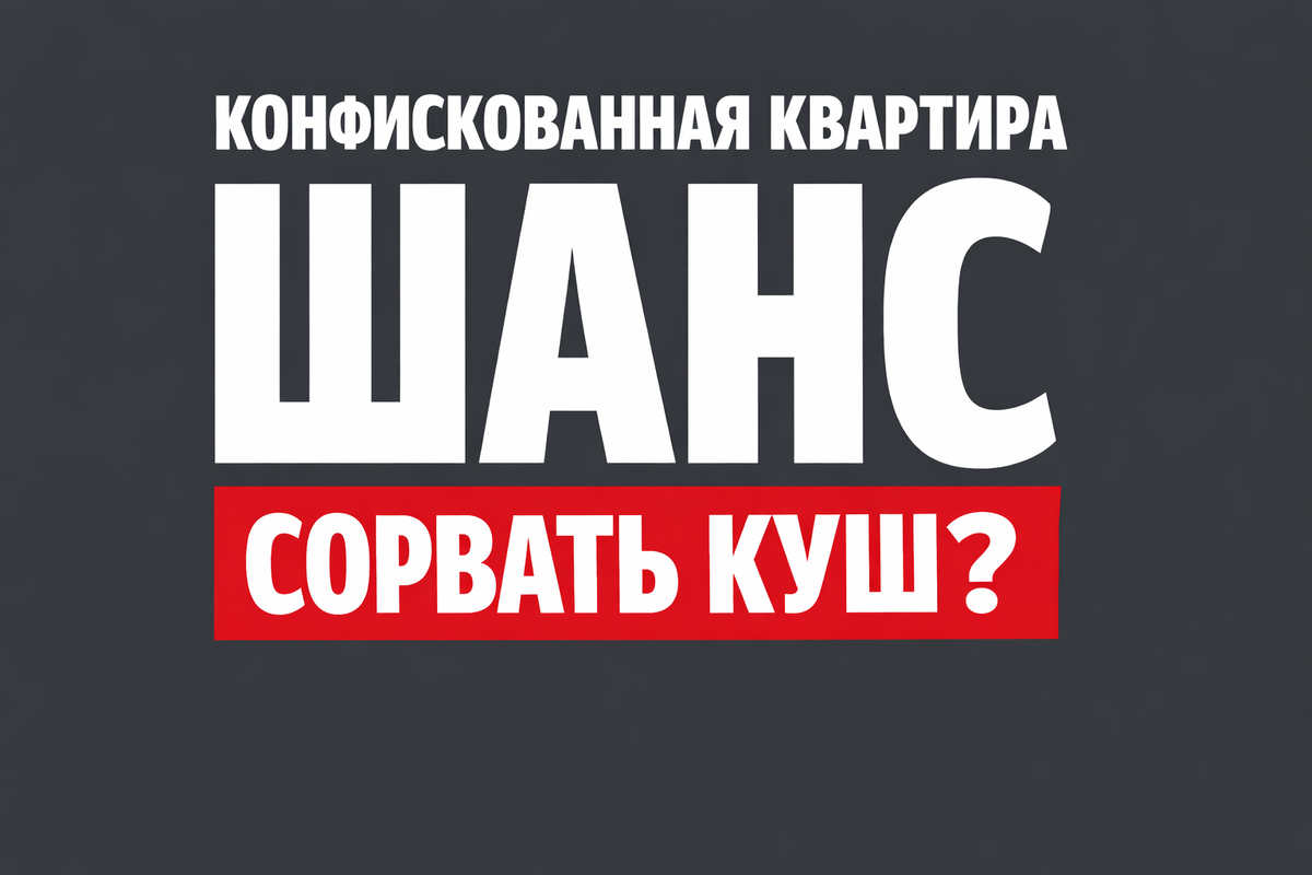 Конфискованная квартира: шанс сорвать куш или вход в затяжную проблему?