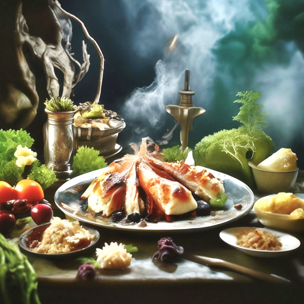 Шёпотом: Водица-сестрица, голод мой утоли, аппетит усмири. Мне не есть, а светиться».