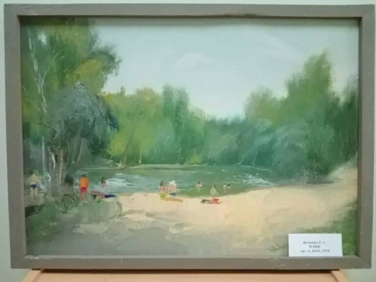    В Орске открылась выставка пейзажей Елены Валявиной Оренбуржье