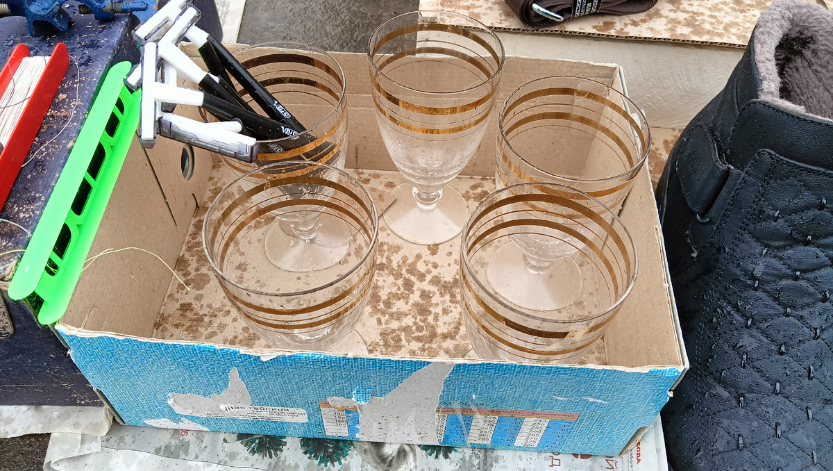 Отправляемся на барахолку. Фото автора 