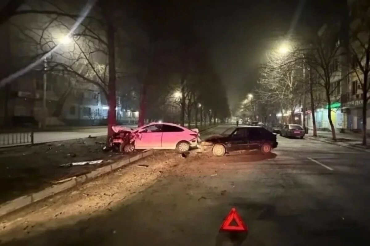    В Ростове 16-летний подросток за рулём спровоцировал ночное ДТП