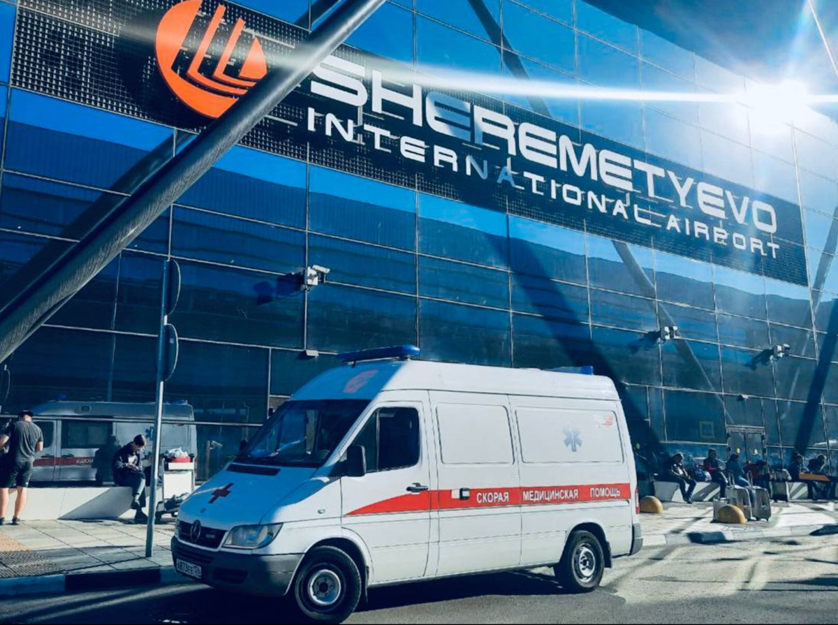 Перевозка лежачего больного на самолёте из аэропорта Шереметьево  +79063816791 (WhatsApp, Telegram, IMO, BIP)