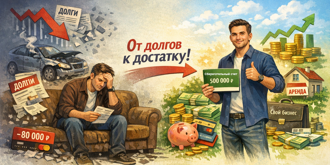 История моего пути от долгов к финансовой свободе