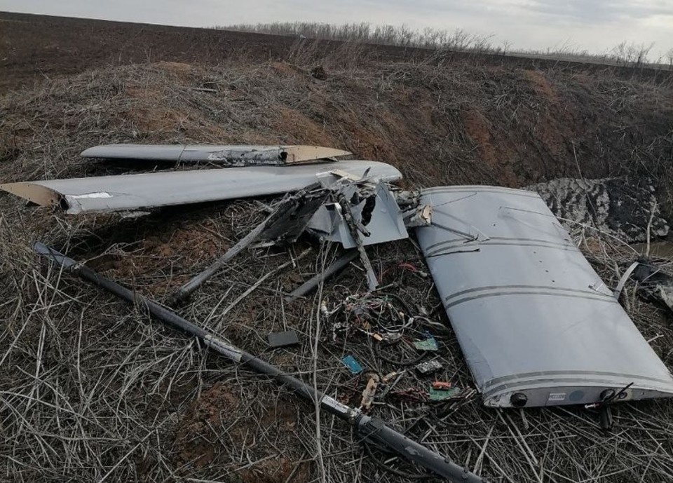   Фрагменты сбитого БПЛА ВСУ в ДНР. Фото (архив): Штаб Обороны ДНР