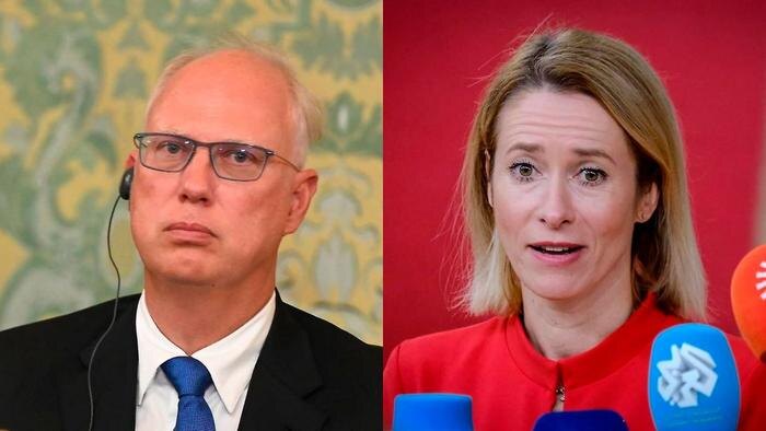 Кирилл Дмитриев и Кая Каллас. Обложка © Life.ru / Shutterstock / FOTODOM / Alexandros Michailidis