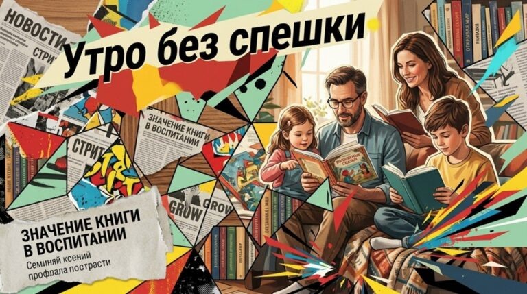    Иллюстрация к материалу: Книги для всей семьи: что почитать детям разного возраста и почему это важно