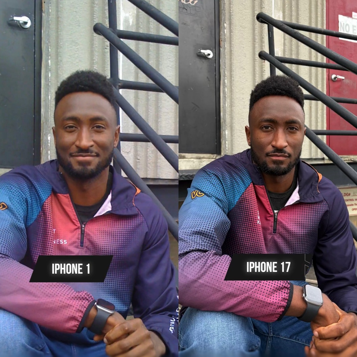 Кадры из видео Маркеса Браунли  📷
