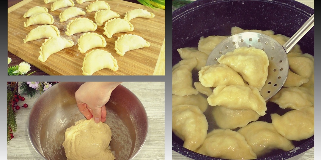 Пельменное тесто теперь делаю новым способом: не липнет к столу, не рвется при варке, не меняется при замораживании