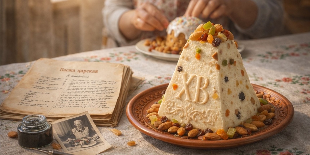 Рецепт Творожной пасхи 🕯️🥚✨